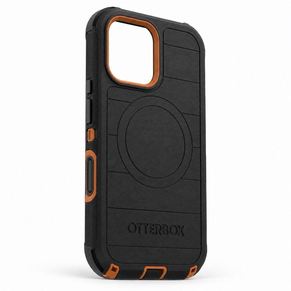 OtterBox Defender Series Pro MagSafe Protective Case – iPhone 17 – Black Chateau